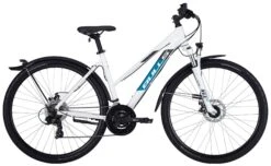 Bulls Wildcross Street 2022 -Ausgewählte Geschäfte Für Fahrradausrüstung Bulls Wildcross Street 2022 Damen Trapez metallic white petrol weiss blau 632 08544 08548 08554