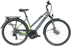 Pegasus Corona-Disc 2020 21-Gang -Ausgewählte Geschäfte Für Fahrradausrüstung Pegasus Corona Disc 2020 21 Gang Damen Trapez grau grey matt metallic lime 526 61345 61350 61353