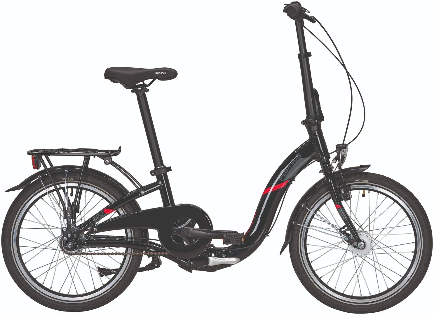Pegasus Easystep 7 Alu Faltrad 7-Gang Nabenschaltung 20 Zoll Schwarz-rot 3 Pegasus Easystep 7 Alu Faltrad 7-Gang Nabenschaltung 20 Zoll Schwarz-rot