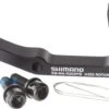 Shimano Adapter HR Postmount Bremse Auf IS-2000 Befestigung Mit 203mm Scheibe SM-MA-R203P/S -Ausgewählte Geschäfte Für Fahrradausrüstung Shimano Scheibenbremsadapter hinten IS 2000 Postmount 203mm I SMMAR203PSA