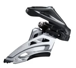 Shimano Deore FD-M6020-H Ab 2018 10x2-fach Sideswing High-Clamp Frontpull 66-69° Schwarz