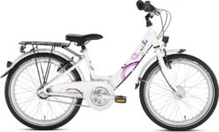 Puky Skyride 20 Alu 3-Gang Wave Weiss-pink 30cm