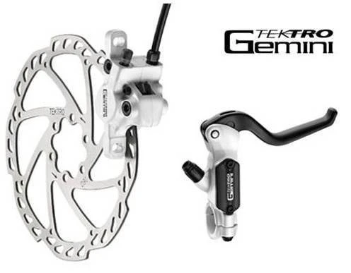 Tektro Gemini Ab 2015 Hydraulisch VR Postmount / IS Weiss 3 Tektro Gemini Ab 2015 Hydraulisch VR Postmount / IS Weiss